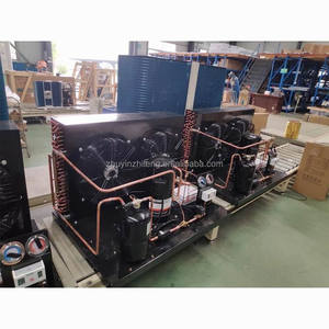 Unidad de Condensación Refrigerada por Aire de 3 Toneladas con Compresor Semi-Hermético, Motor y Bomba para Almacenamiento en Cámaras Frigoríficas - Product Image 3