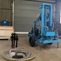Mini machine de forage portable pour puits profonds avec pompe et roulement à billes pour les zones montagneuses