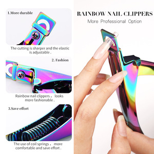 Coupe-ongles en U pour faux ongles, lame incurvée, pour doigts et orteils, outils de manucure - Product Image 5