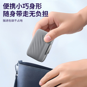 Portable Pill <b>Box</b> 7 Compartment <b>Mini</b> Medicine Case For Travel Outdoor Use Light Proof <b>Storage</b> With Lid - Product Image 4