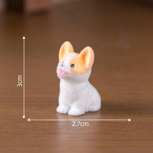 Juguete <span class=keywords><strong>de</strong></span> peluche Chenjun, y lindo cachorro <span class=keywords><strong>de</strong></span> Corgi, figurita pequeña, llavero decorativo Diy, bolsa, accesorio colgante - Product Image 6