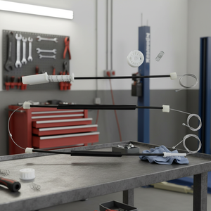 Nuevo Kit de Reparación de Elevalunas Valeaparts para Puerta Delantera Derecha de Mercedes-Benz CLS W219 2004-2010 (Modelo 2541) - Product Image 3