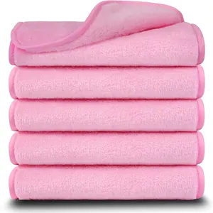 Good price coral fleece microfibre face makeup remover cleansing towel suppliers