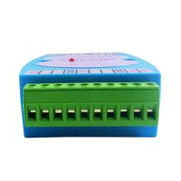 Module d'acquisition de température 8CH DS18B20 RS485 3000V Isolation optique Communication Modbus RTU DC 12V 24V