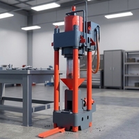 Presse à gâteaux verticale hydraulique en aluminium