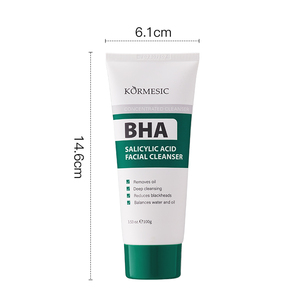 KORMESIC - <span class=keywords><strong>Limpiador</strong></span> Facial con Ácido Salicílico al por Mayor, Marcas Privadas OEM, <span class=keywords><strong>Limpiador</strong></span> Facial de Limpieza Profunda, Blanqueador, <span class=keywords><strong>Limpiador</strong></span> Facial Natural - Product Image 3