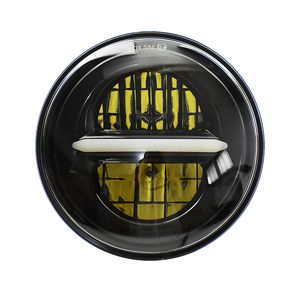 Faro LED de 5.75 Pulgadas (5-3/4) para Motocicleta <span class=keywords><strong>Harley</strong></span>, Luz Alta y Baja, DRL Ámbar, para <span class=keywords><strong>Harley</strong></span> Sportster <span class=keywords><strong>XL</strong></span> <span class=keywords><strong>883</strong></span> 1200 Dyna Softail - Product Image 3