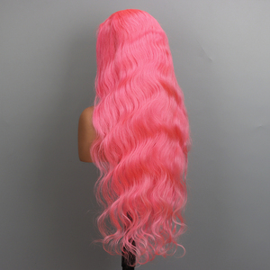 Parrucche Lunghe 13x4 in <span class=keywords><strong>Capelli</strong></span> Umani Brasiliani Trasparenti per Lace Front, Densità 250%, <span class=keywords><strong>Capelli</strong></span> Vergini <span class=keywords><strong>Rosa</strong></span> 10A Colore Naturale Yaki da Donna - Product Image 2