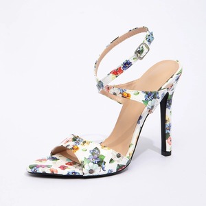 Sandalias de Tacón Alto con Diseño de Tiras Cruzadas en el Tobillo y Punta Puntiaguda para Mujer, Sandalias de Tacón de Aguja Sexys para Dama - Product Image 5