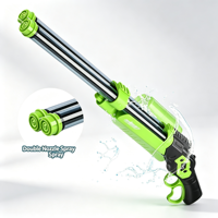 Pistolet à eau double tube personnalisé pour enfants, jouet spatial, pour la plage, le rafting et les combats aquatiques en extérieur