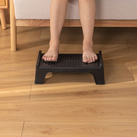 Repose-pieds massant double rangée pliable en PP, ergonomique, pour bureau, maison, chambre, vente en gros, fournisseur d'usine OEM
