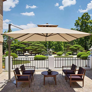 Sombrillas de exterior de diseño moderno con bases impermeables Parasol para patio y playa para escenarios de muebles de exterior - Product Image 1