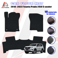 AUTOBO 2018-2023 pour Prado J150 LC150 5 places Tapis de sol 3 pièces Ensemble complet Toutes saisons