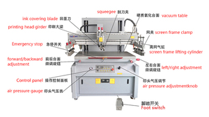 Macchina Serigrafica Semi-Automatica di Grandi Dimensioni per Stampa a Vuoto - Product Image 2