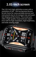 Reloj inteligente para hombre, reloj deportivo de 400mAh, reloj inteligente con llamada inalámbrica, resistente al agua IP68, relojes con linterna LED para mujer, Android IOS