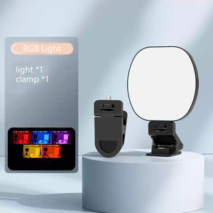 Iluminación <span class=keywords><strong>de</strong></span> <span class=keywords><strong>fotografía</strong></span> LED RGB portátil para Selfie, teléfonos móviles, portátiles y cámaras, Clip <span class=keywords><strong>de</strong></span> carga magnética, iluminación <span class=keywords><strong>de</strong></span> relleno <span class=keywords><strong>de</strong></span> bolsillo - Product Image 2