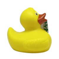 Canard de course flottant lesté personnalisé promotionnel, canard en caoutchouc imprimé, canard en caoutchouc en vrac pour la baignoire, canard en caoutchouc qui couine