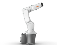 Robot collaboratif industriel KUKA AGILUS à 6 axes, charge utile de 6 à 10 kg, construction en aluminium, soudage, palettisation, préhension et placement