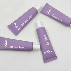 Cosmetic <b>Plastic</b> Squeeze <b>Tube</b> Screw Cap Eye Cream Lip Gloss Skin Care Essential Oil Screen Printing PE <b>Tube</b> Water Droplet <b>Tube</b> - Product Image 1