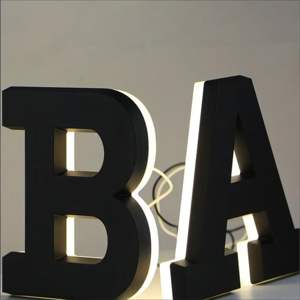 Letreros retroiluminados personalizados, letrero de pared <span class=keywords><strong>exterior</strong></span> de tienda, letrero de logotipo brillante, caja de luz publicitaria - Product Image 3