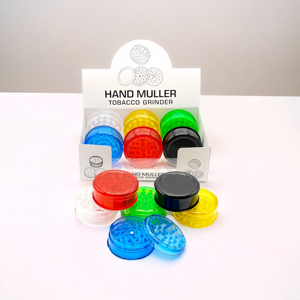 Grinder per Erbe Economico all'Ingrosso, Manuale, Moderno, Piccolo, Portatile, 60mm, 3 Strati, in Plastica, con Logo Personalizzato per Tabacco e Spezie - Product Image 4