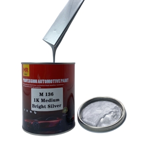 Fabricante Directo de <span class=keywords><strong>Pintura</strong></span> en China, Capa Base 1K, Revestimiento de Color para Automóviles, <span class=keywords><strong>Pintura</strong></span> Automotriz de Acabado Metálico Plateado <span class=keywords><strong>Brillante</strong></span> Medio 1K - Product Image 3