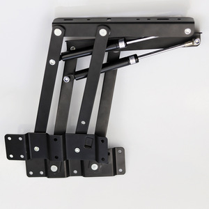 Soporte de elevación con resorte de gas para mesa de centro, 240 mm, acero negro, accesorios de ferretería duraderos para muebles - Product Image 3