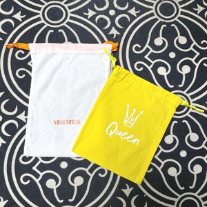Custom Logo Organic Cotton <b>Pouch</b> Eco-Friendly Recyclable <b>Drawstring</b> Bag Wholesale Promotion and High Quality <b>Drawstring</b> <b>Pouch</b> - Product Image 3