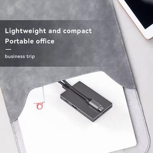 6 trong 1 USB3.0 Docking Station với PD sạc 4K 60 Hz HDMI SD TF U Đầu đọc thẻ Hub cho máy tính xách tay hoặc máy tính - Product Image 6