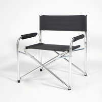 En gros Léger Extérieur En Métal Directeur Chaise Compact Gain De Place Plis Plat Facile Intérieur École Parc Chambre Gym Blanchisserie