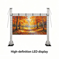 Pantalla LED de Alta Definición para Interiores/Exteriores P3.91, Resistente al Agua IP65, Legible Bajo la Luz Solar, para Ceremonias de Boda y Espectáculos