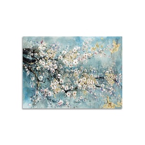 Pittura a olio astratta diagramma di fiori ufficio panno fiore foglia d'oro wall art casa camera da letto studio murale di grandi <span class=keywords><strong>dimensioni</strong></span> - Product Image 6