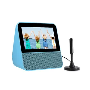 Best Seller 7 inches Outdoor Small TV Portable Digital ATSC DVB-T2 ISDB-T Portable Mini Tv with Bluetooth Speaker