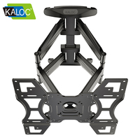 Soporte de TV retráctil de movimiento completo Kaloc para televisores LCD con capacidad de carga de hasta 100 libras, modelo X7