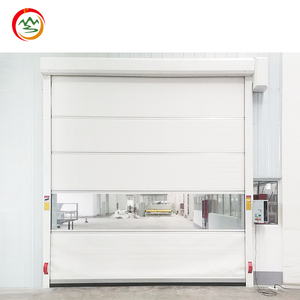 Pintu Gulung Otomatis PVC Kecepatan Tinggi Modern Tahan Angin untuk Gudang Industri Luar Ruangan - Product Image 2