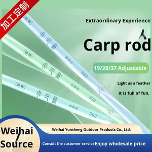 Roryu jaring ikan kecepatan tinggi, tongkat memancing terbang sangat halus Ultra ringan gagang plastik sangat keras karbon Taiwan aliran liar kecil - Product Image 2