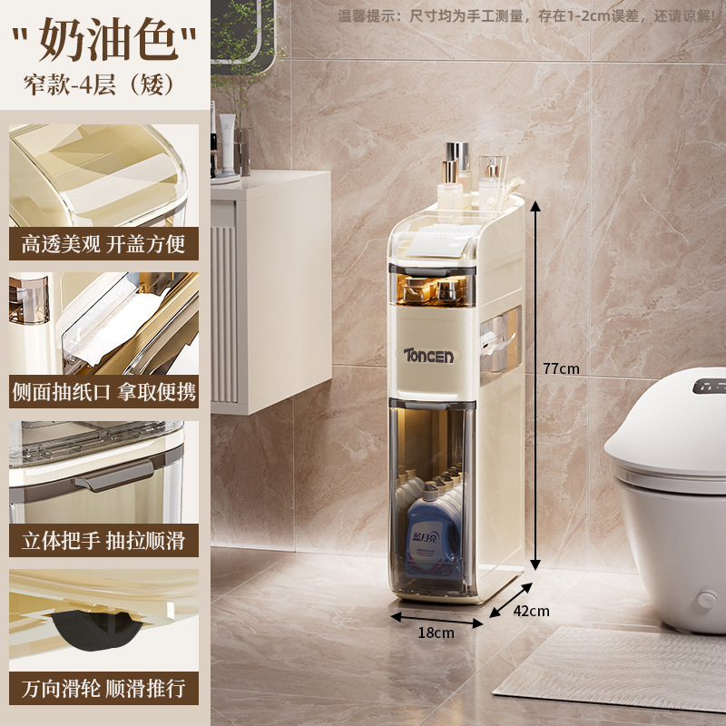 Medium - Four-tiered low - Creamy white