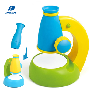 Microscope STEM Toy Science Learning Kit avec Viewer détachable Kids Musical Preschool Science Experiment Kit - Product Image 1