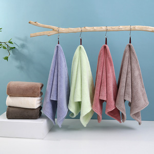 Antibacterial Coral Fleece Face Towel 35x75cm Thickened Absorbent <b>Soft</b> Skin Friendly Adult Towel - Product Image 4