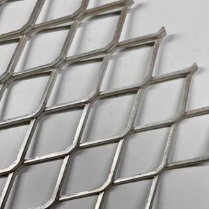 Maille métallique expansée en acier inoxydable et aluminium thermolaqué de haute qualité, sur mesure, pour la construction, <span class=keywords><strong>prix</strong></span> direct usine - Product Image 1