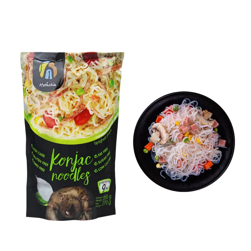 Konjac-dieta saludable para alimentos, Keto, Pasta Shirataki Halal, fideos instantáneos delgados