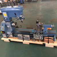 Machine verticale multifonction robuste G1340, tour-fraiseuse-perceuse, diamètre de rotation 330 mm, distance entre centres 1000 mm, perçage, fraisage