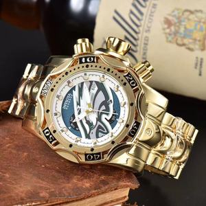 Penjualan laris jam tangan olahraga kejuaraan Quartz NFL desain klub sepak bola modis Dial besar 50mm mewah untuk perjalanan olahraga - Product Image 1