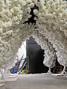 Nhân Tạo Trong Nhà Hoa Anh Đào Cây Vòm Trang Trí Đám Cưới Lớn Ngoài Trời Nhân Tạo Hoa Anh Đào Cây - Product Image 3