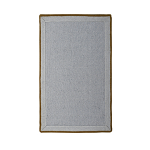 Modern Geometric Grid Area Rug Rectangle Organic Cotton Flat Weave Living Room Decor Washable Indoor Floor Mat - Product Image 6