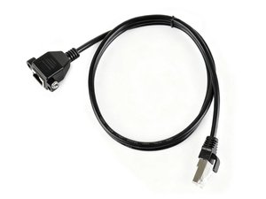 Câble d'extension Ethernet Waveshare RJ45, protection en coque de fer nickelé, offrant un blindage efficace contre les interférences K751 - Product Image 1