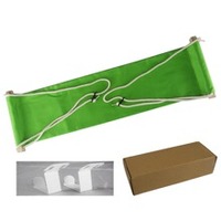 Fuut Creative Repose-pieds pliable en coton, hamac suspendu pour bureau