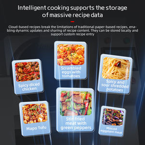 Machine de cuisson commerciale intelligente à tambour, <span class=keywords><strong>robot</strong></span> de cuisson automatique avec écran tactile intelligent, en acier inoxydable, pour nouilles frites et riz - Product Image 4