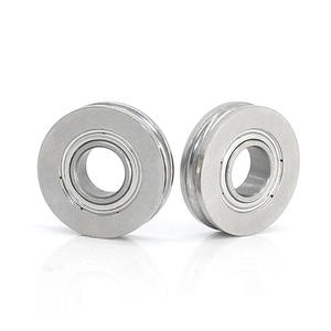 Fournisseur direct d'usine SMR126ZZ Roulements à billes à gorge profonde en acier inoxydable Rouleaux en forme de U Rails de guidage non standard Poulies - Product Image 2