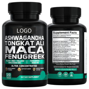 Private Label Maca Extract und Ginseng Extract für männliche Leistung und Ausdauer unterstützung - Product Image 4